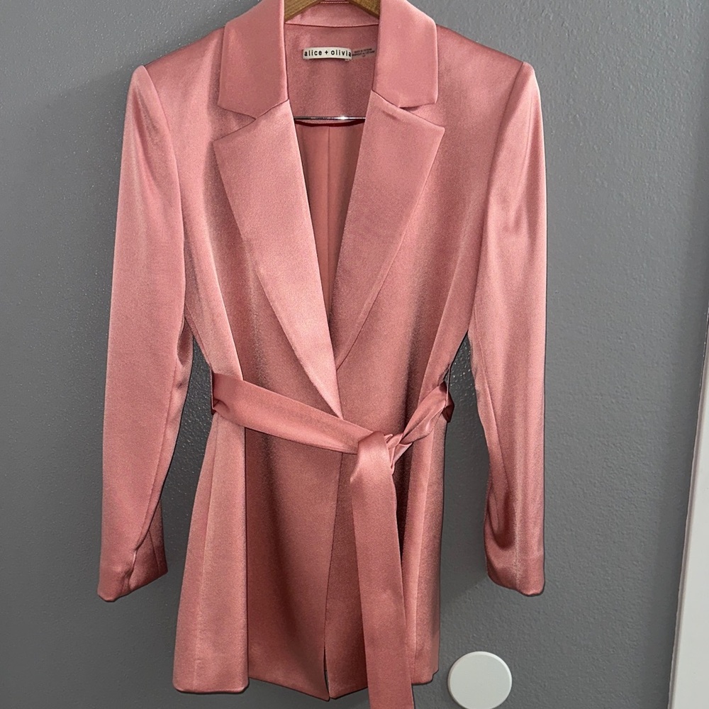 Alice + Olivia Pink Blazer and Suit Jacket Set - Picture 3 of 10
